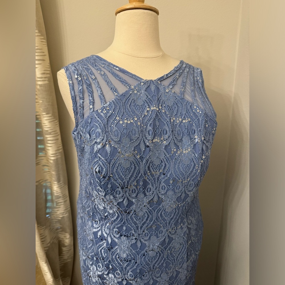 Plus Sequin Dress 💙 - Picture 5 of 11